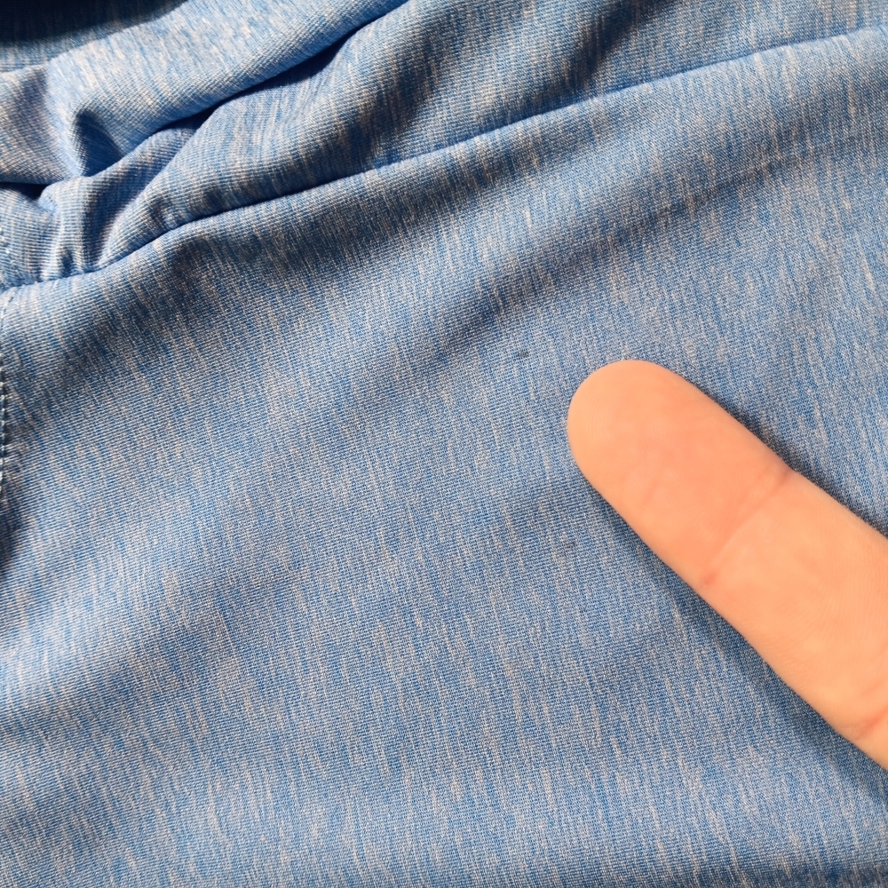 Straight Down Pullover Mens XL Blue Crusher Quarter Zip Golf Performance - Picture 6 of 12